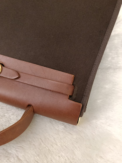 HB31 Canvas Brown GHW #G square