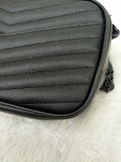YsL Lou Mini Camera Grained All Black 2019