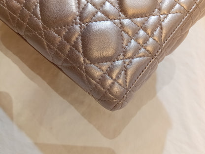 Lady Dior Mini Iridescent Lotus GHW 2017