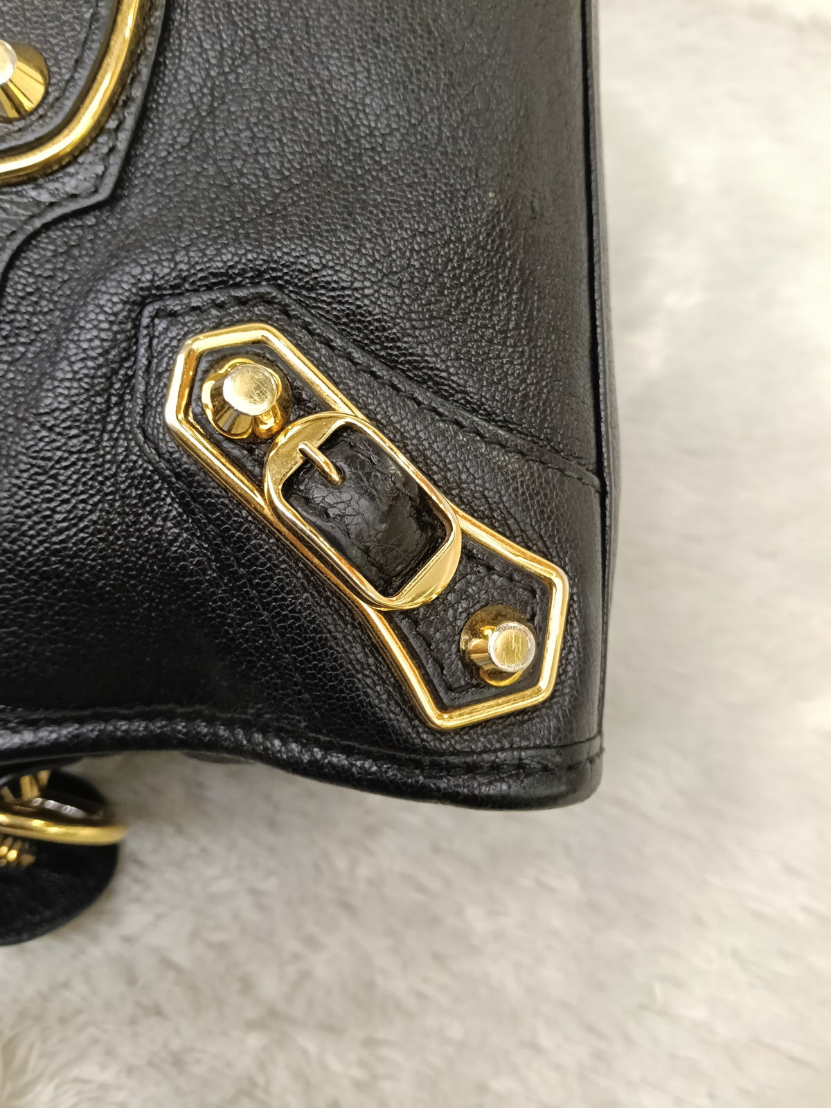 Balenciaga Mini City Edge Black GHW 2020