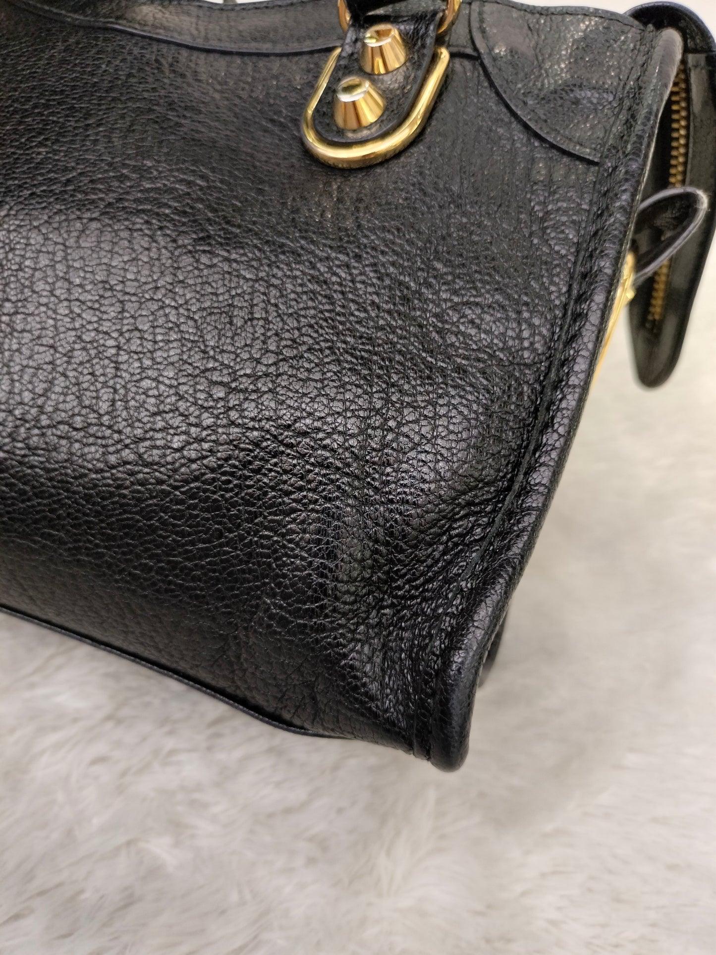 Balenciaga Mini City Edge Black GHW 2017