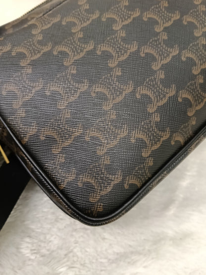 Celine Messenger Triomphe Brown GHW 2020