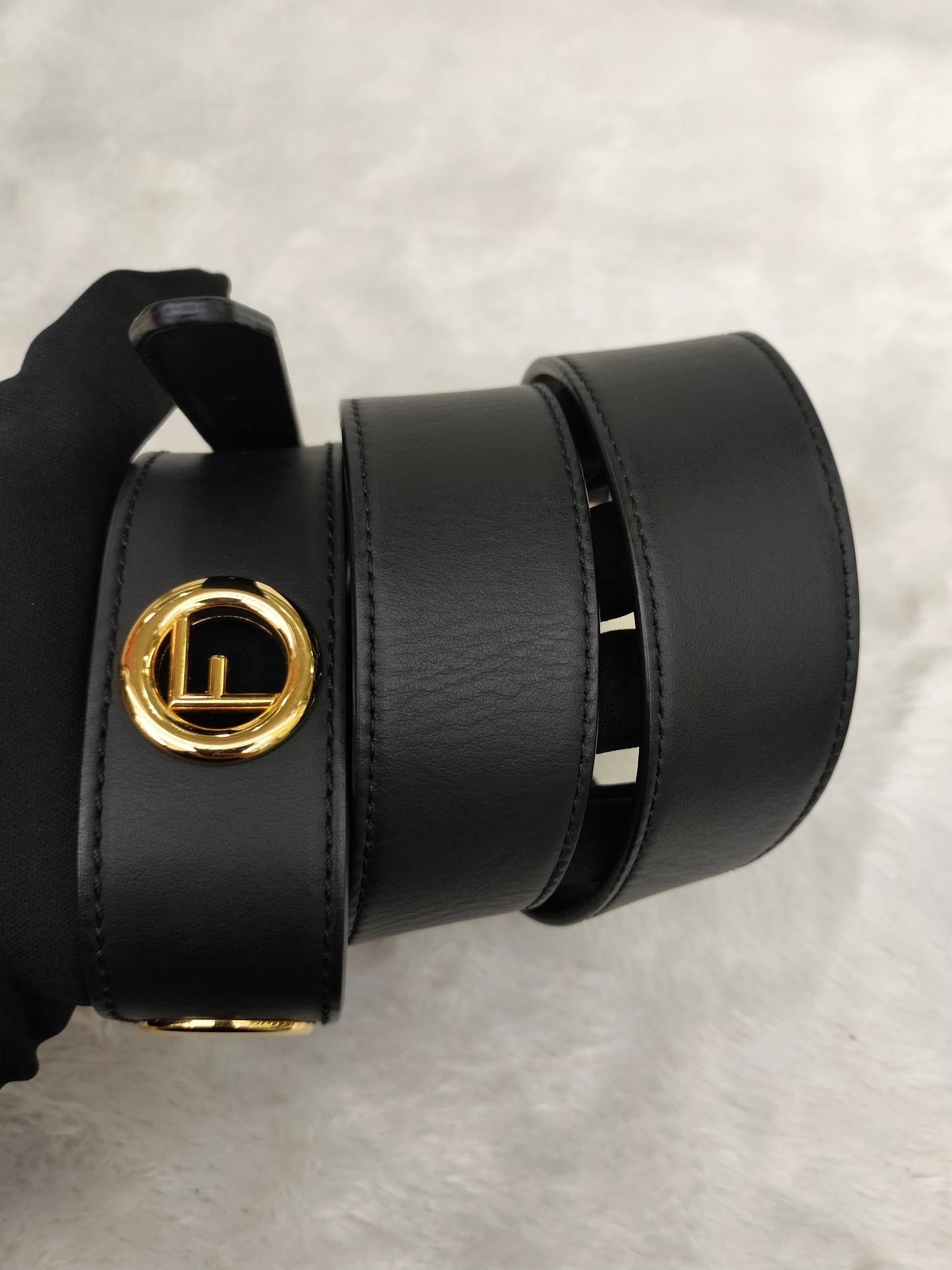 Fendi Camera Bag FF Black Maya GHW