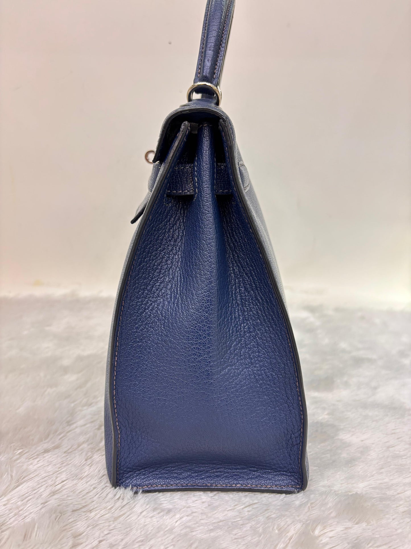 K32 Chevre Coromandel Blue De Malt PHW #L square