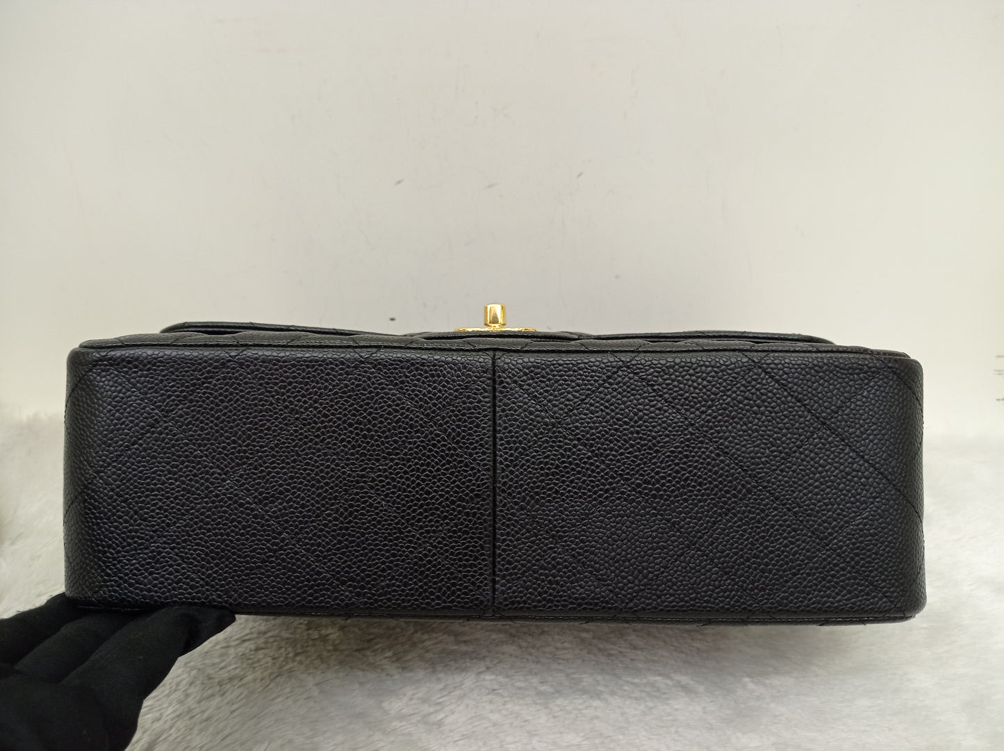 Chanel Jumbo Caviar Black GHW DF #24