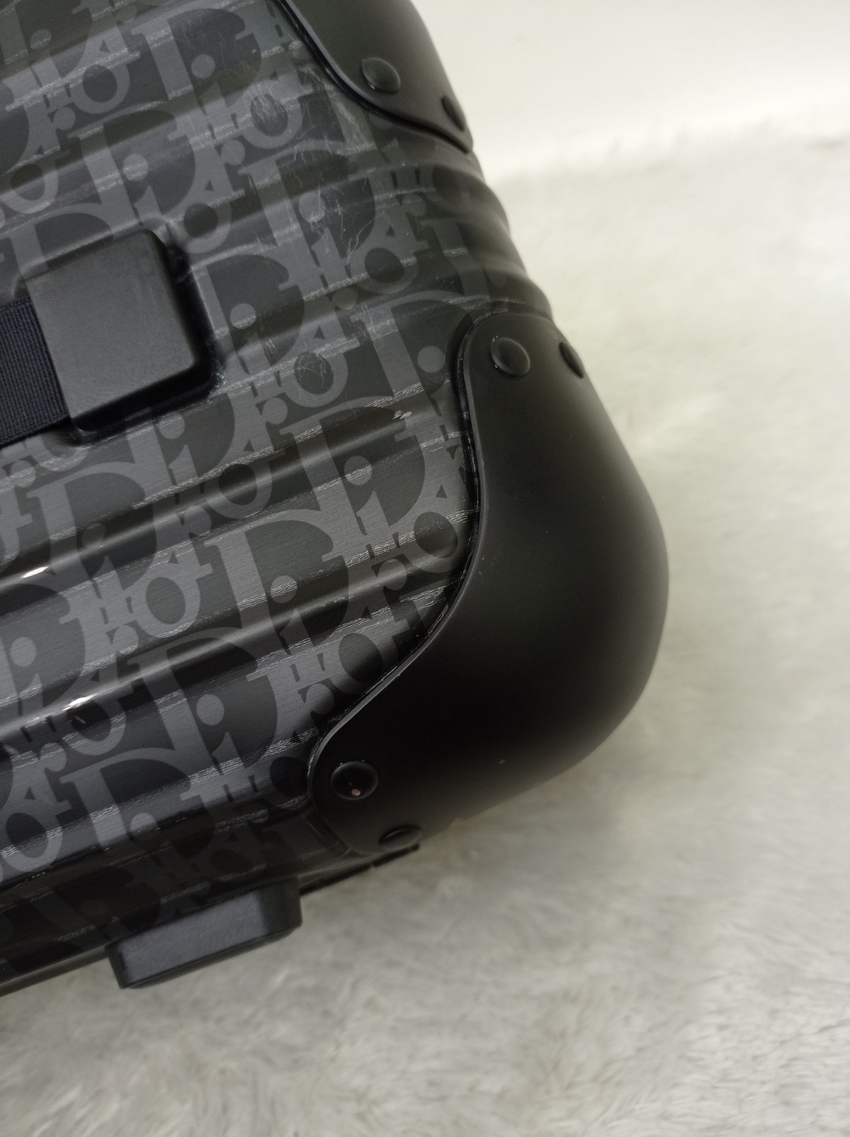 Dior X Rimowa Carry On Case Aluminium Oblique Black 2020