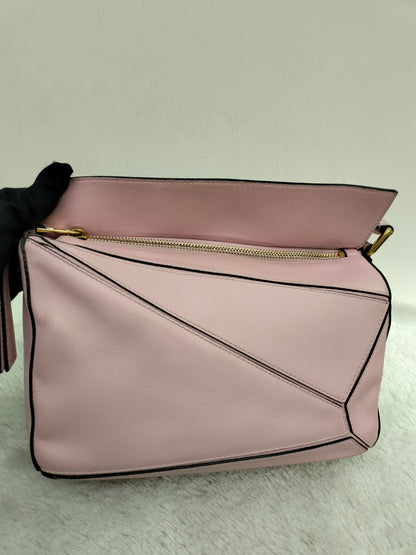 Loewe Puzzle Small Baby Pink GHW 2015