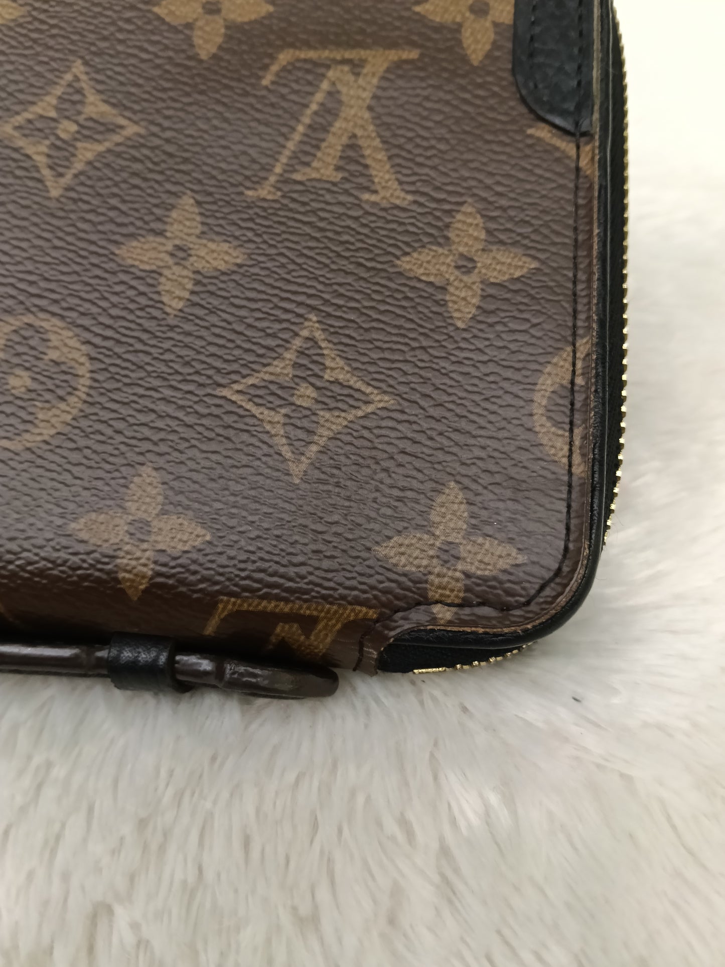 LV Zippy Retiro Organizer Wallet Monogram Noir