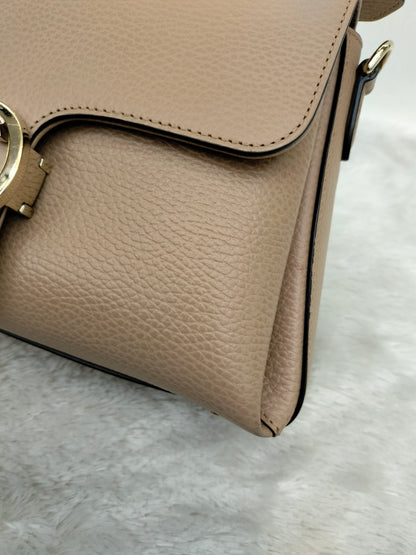 Gucci Interlocking Top Handle Beige GHW