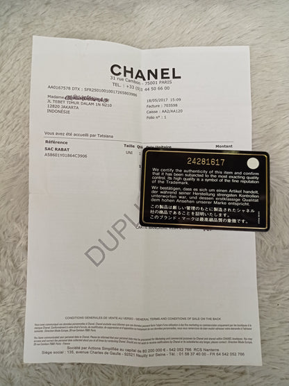 Chanel Maxi Caviar Black GHW DF #24
