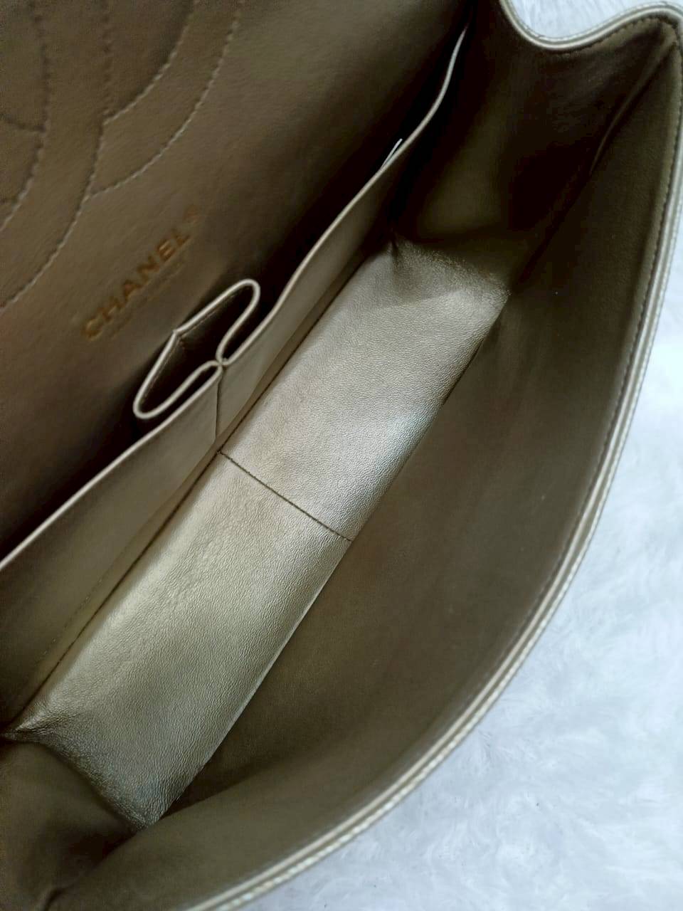 Chanel Jumbo Caviar Gold GHW DF #21