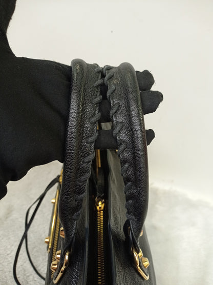 Balenciaga Reguler City Edge Black GHW 2016