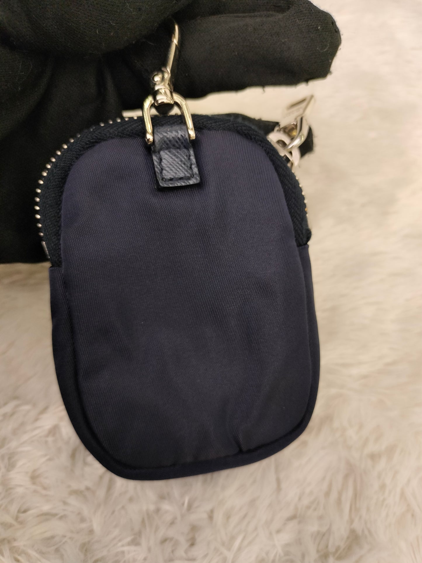 Prada Multi Pochette Re Edition Nylon Navy SHW