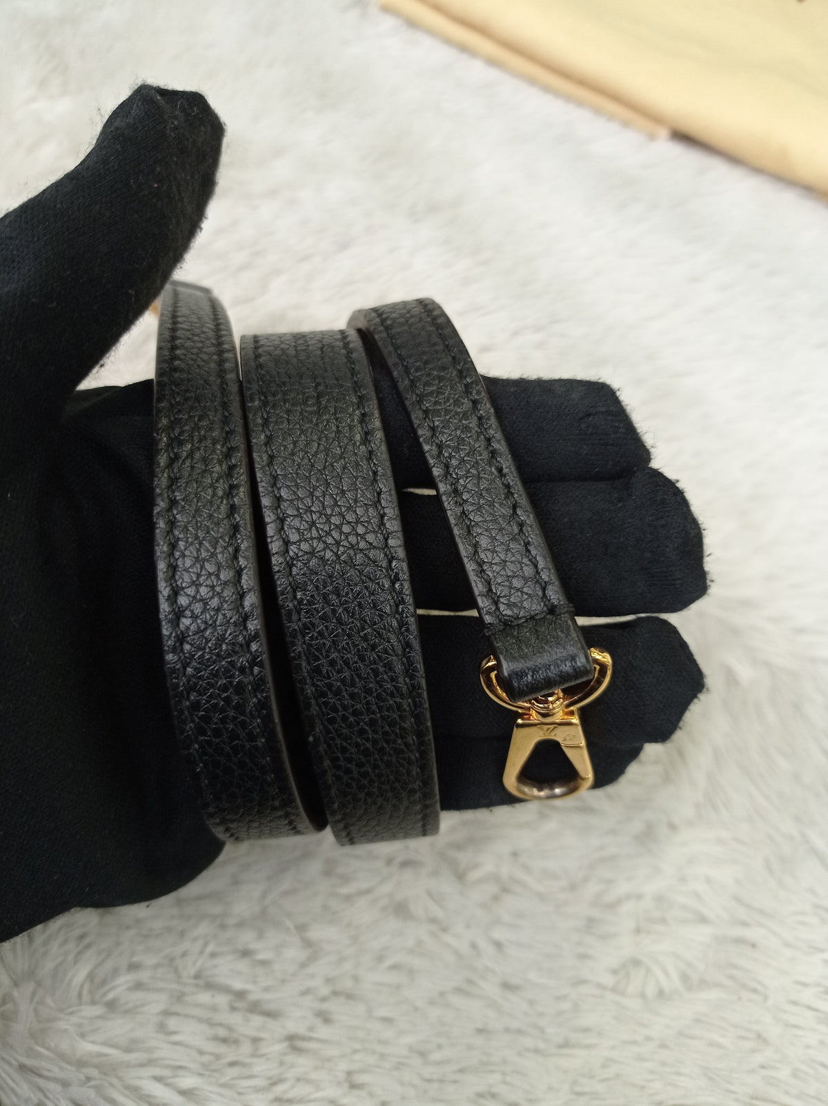 LV Steamer MM Taurillon Noir 2016