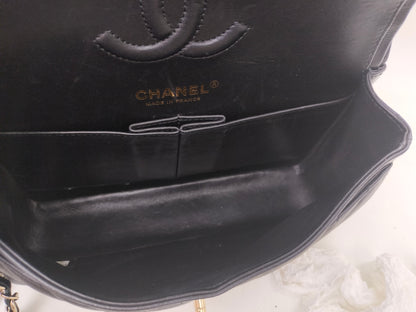 Chanel Small Chevron Caviar Black GHW DF #31