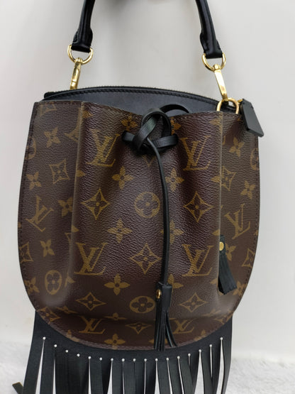 LV Fringed Noe Monogram Noir 2016