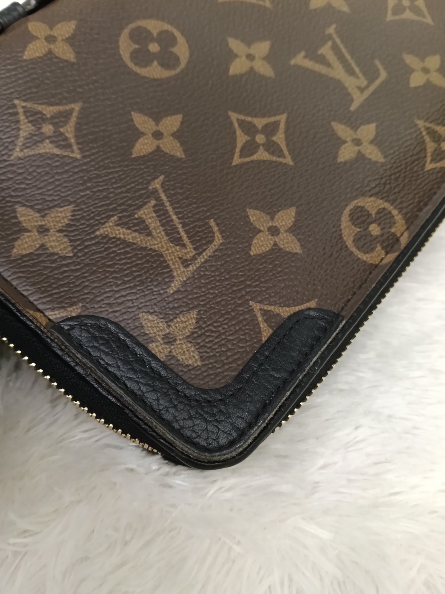 LV Zippy Retiro Organizer Wallet Monogram Noir