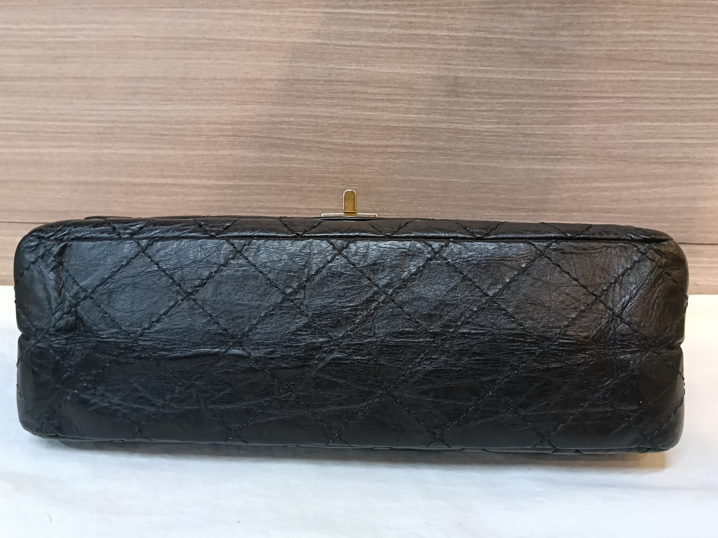 Chanel Reissue 225 Calfskin Black GHW DF #14