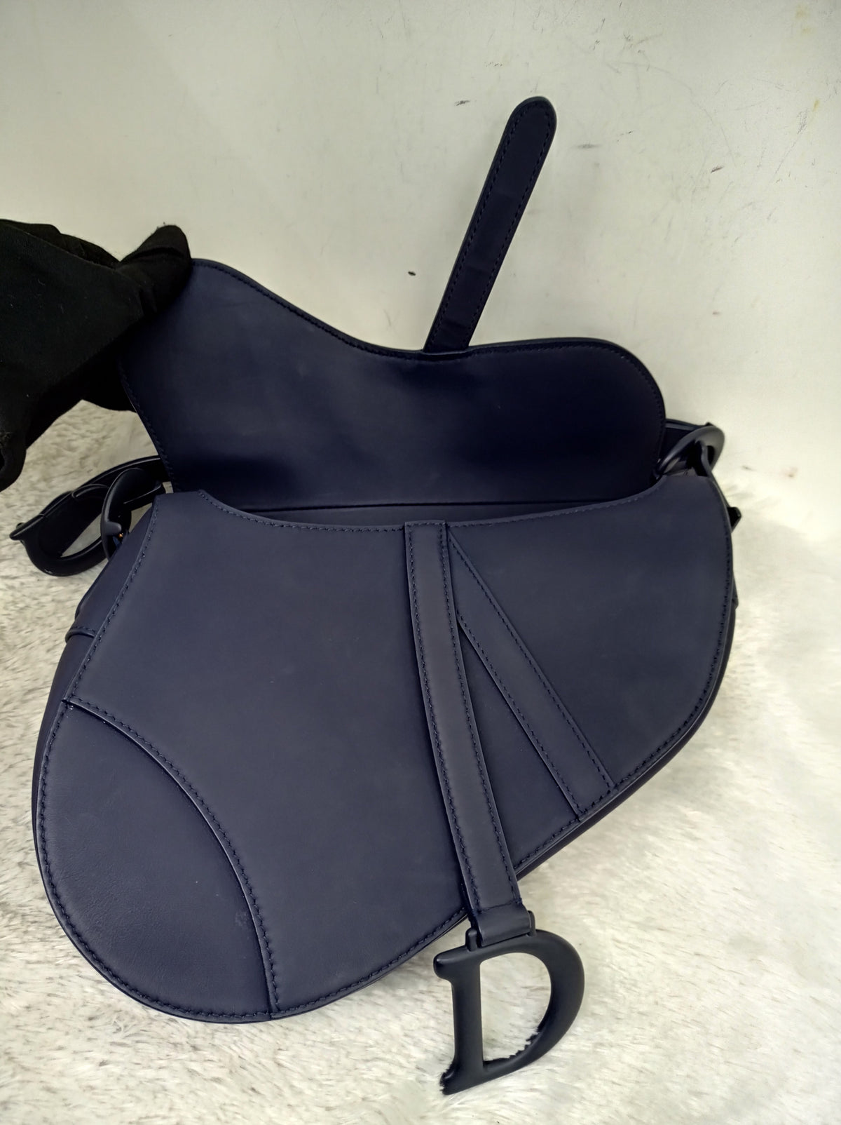 Dior Saddle Medium Ultra Matte Blue 2020