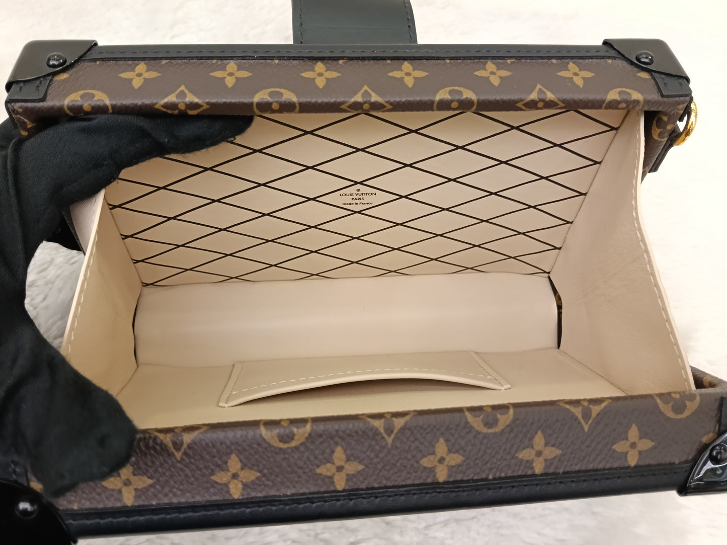 LV Petite Malle NV Monogram Capitale Noir 2019