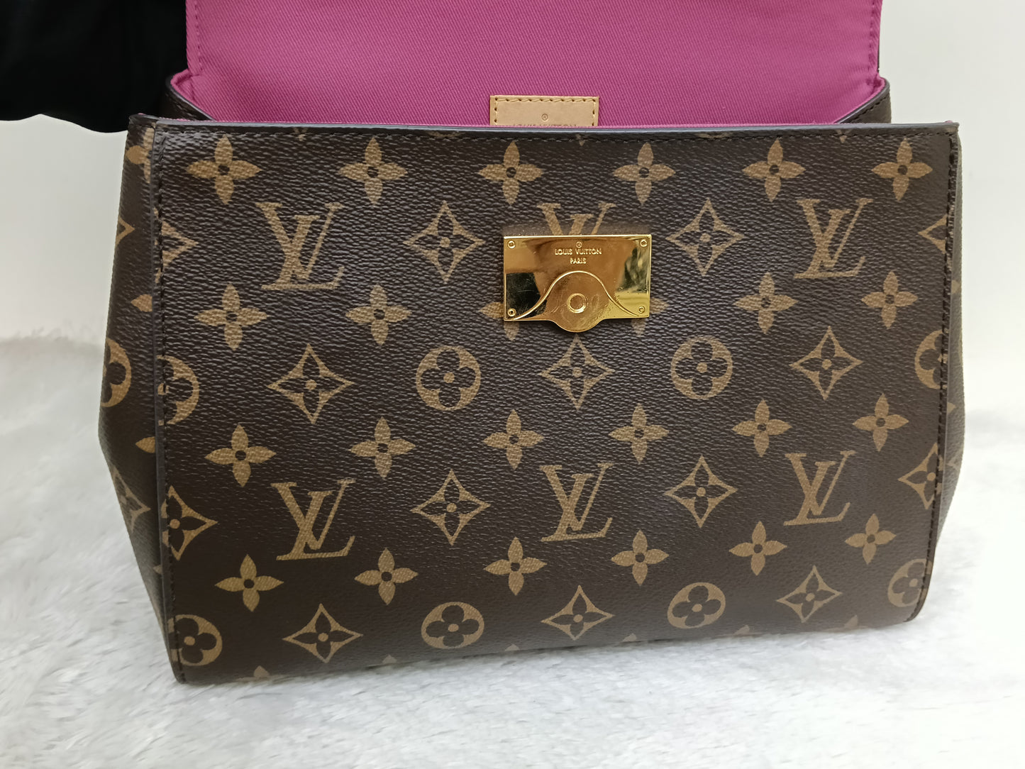 LV Clunny BB Monogram Bordeaux Fuchsia 2018