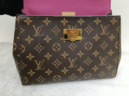LV Clunny BB Monogram Bordeaux Fuchsia 2018