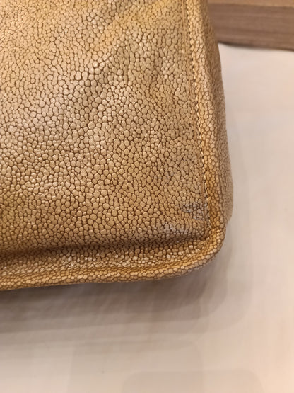 YsL Niki Medium Stingray Embossed Beige GHW 2019