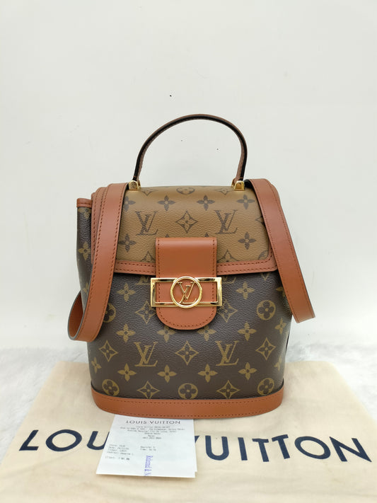 LV Dauphine Backpack Monogram Reverse 2020