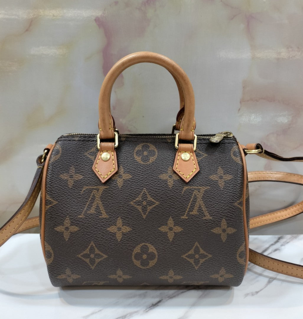 LV Nano Speedy Monogram 2017