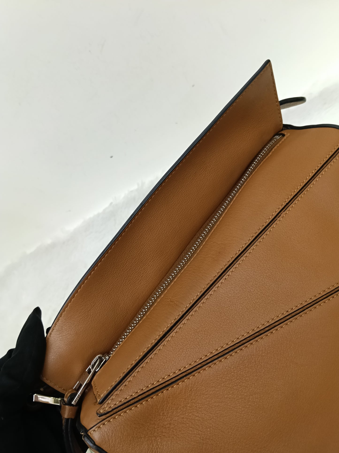 Loewe Puzzle Small Tan SHW 2018