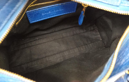 Balenciaga Mini City Blue GHW 2015