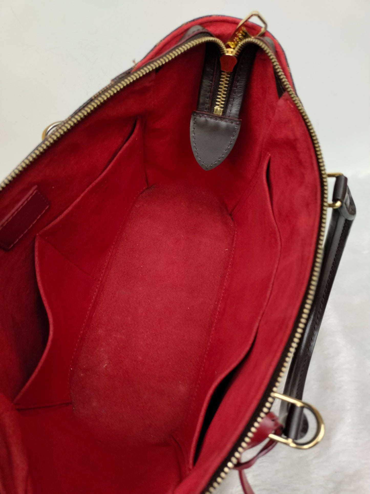 LV Caissa PM Damier Red