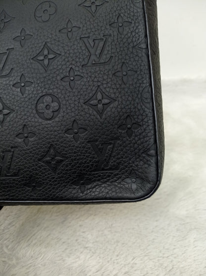 LV Pochette Virgil Abloh Steamer Monogram Eclipse (CHIP)