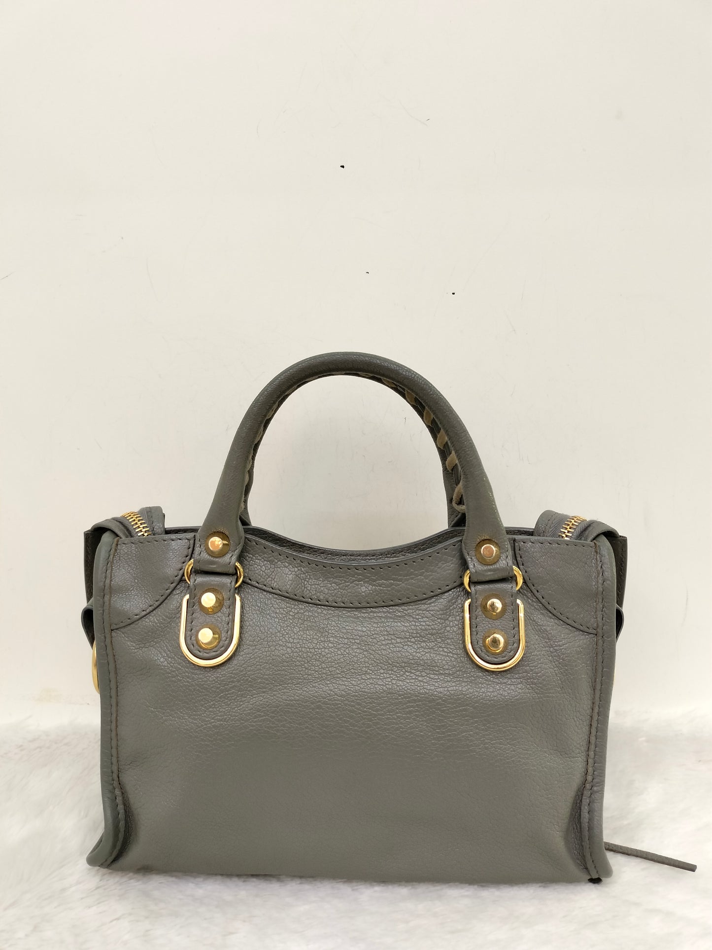 Balenciaga Mini City Edge Grey GHW 2017