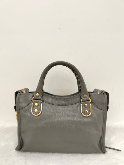 Balenciaga Mini City Edge Grey GHW 2017