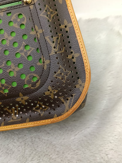 LV Musette Perforated Verde Monogram Green