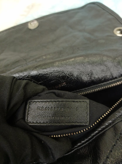YsL Niki Medium Calfskin Black RHW 2018