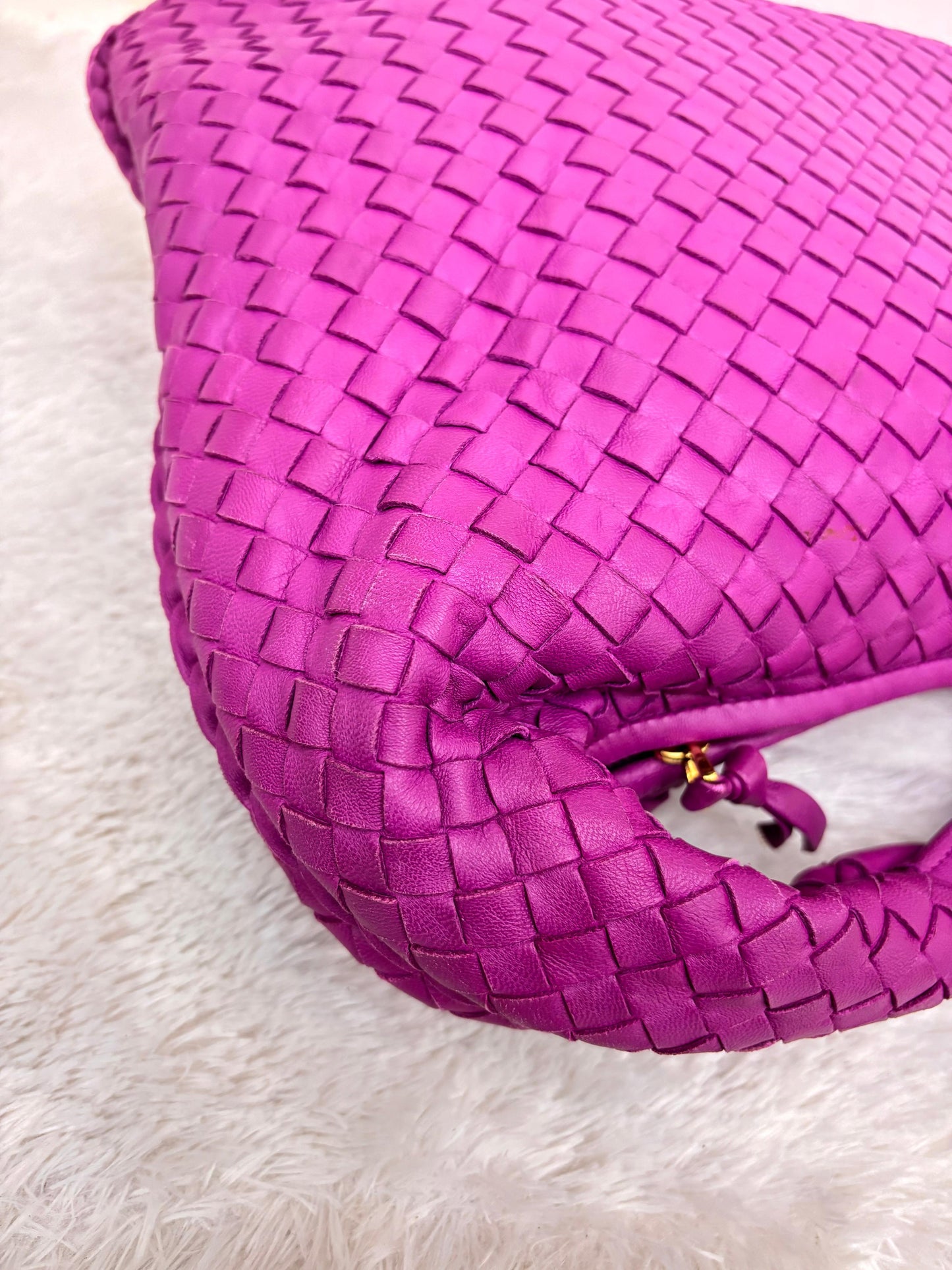 Bottega Veneta Hobo Medium Purple GHW 2009