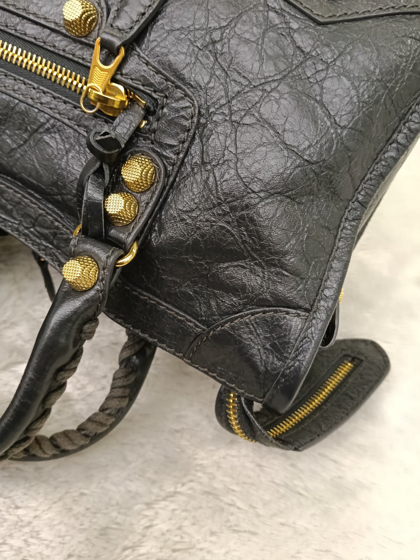 Balenciaga Small City Giant Grey GHW 2016