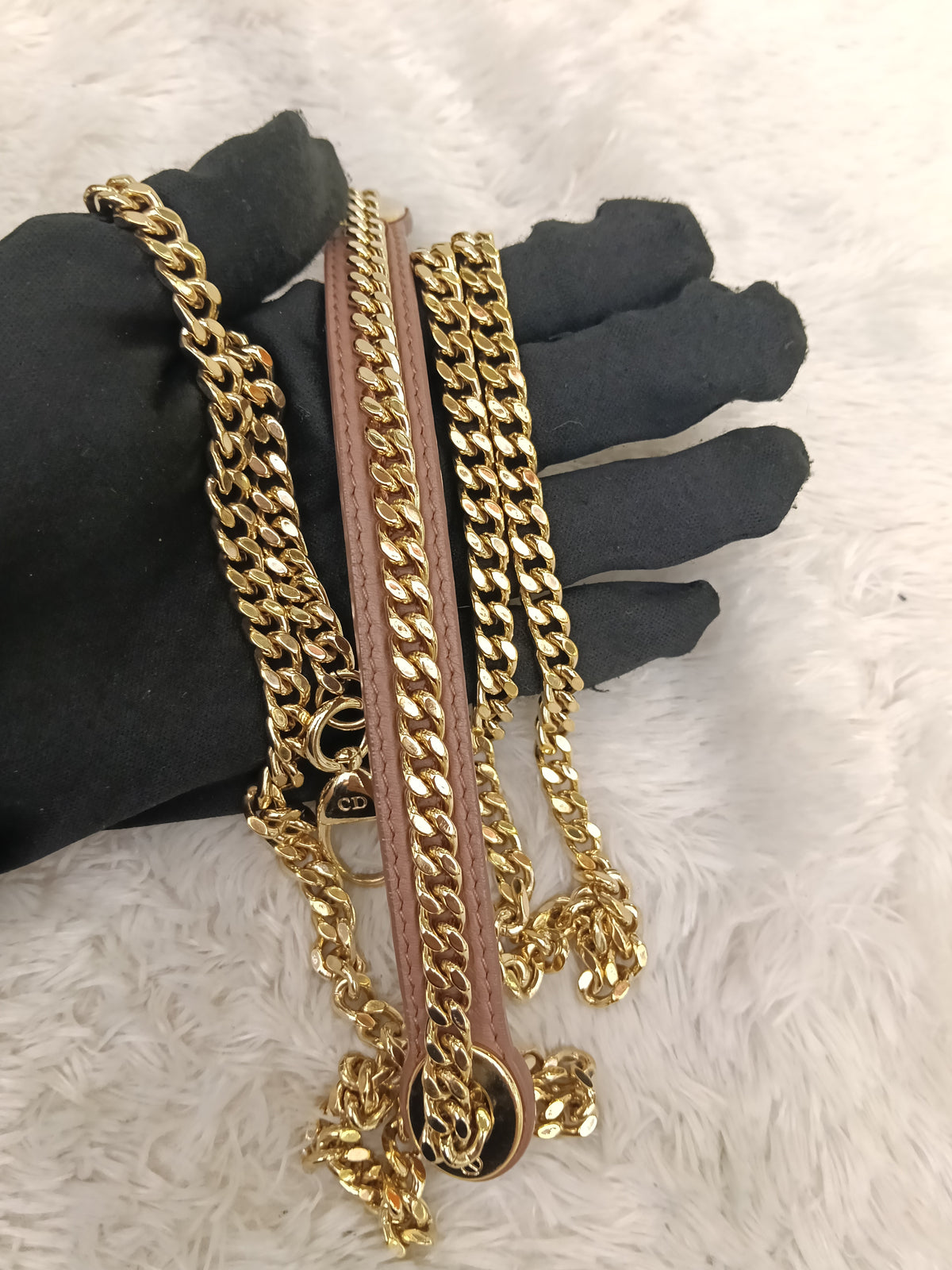 Lady Dior Mini Lamb Fard GHW 2019