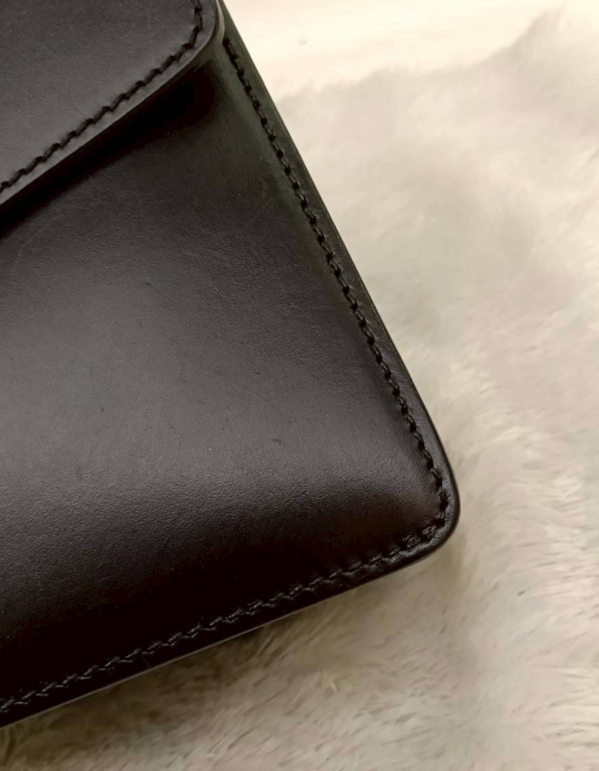 Gucci Sylvie Small Web Calfskin Black GHW