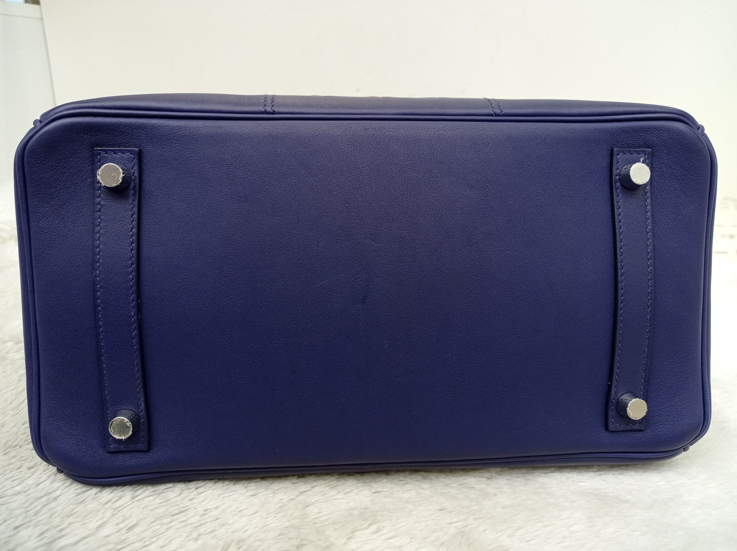 B30 Tressage Swift Epsom Bleu Encre Bleu Du Nord PHW #D