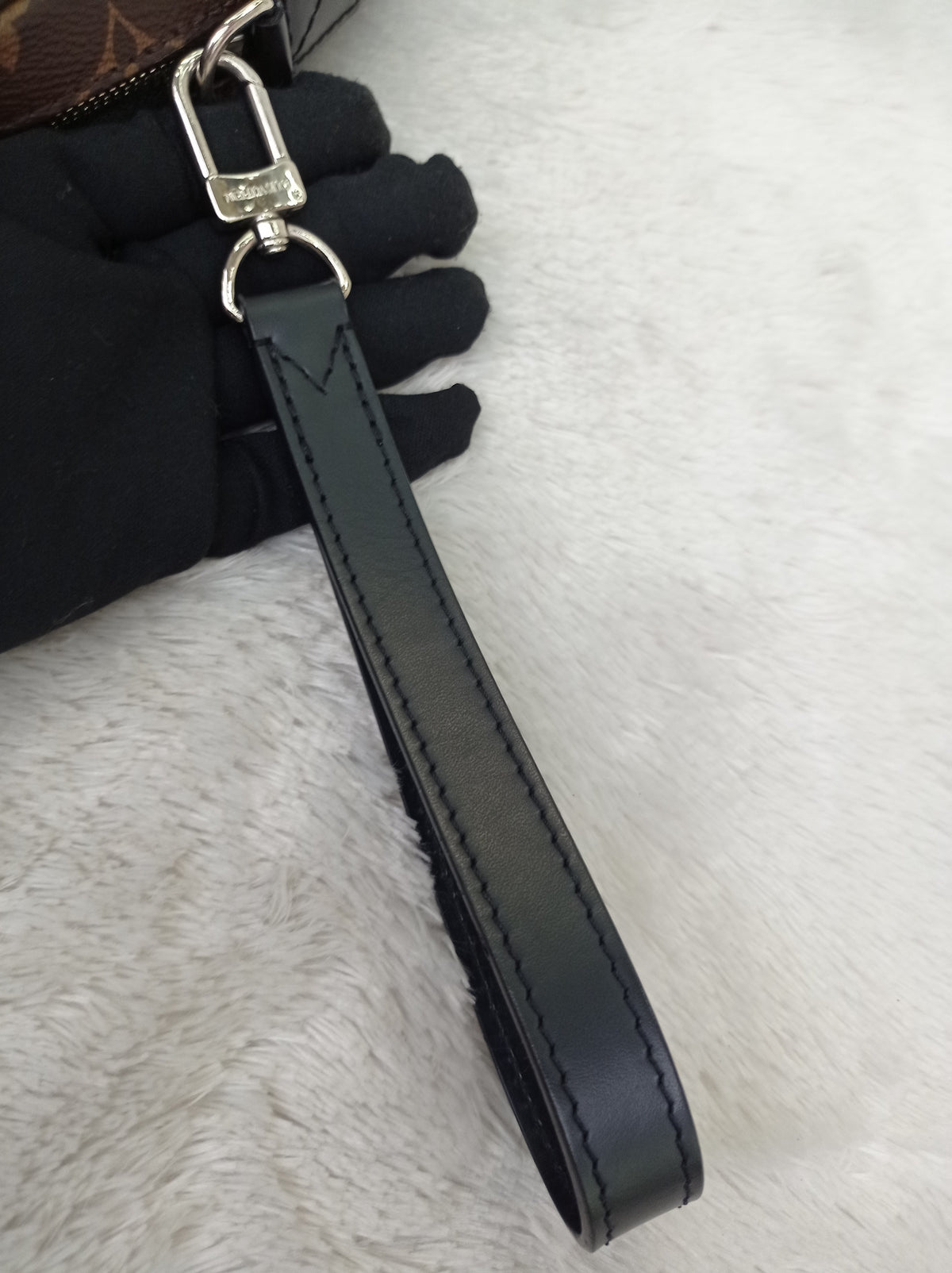LV Kasai Clutch Monogram Macassar  2019