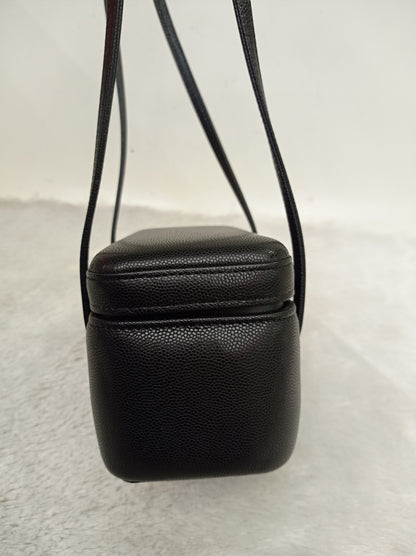 *NEW* Chanel Preppy Coco Long Vanity with Straps Black Caviar GHW (CHIP)