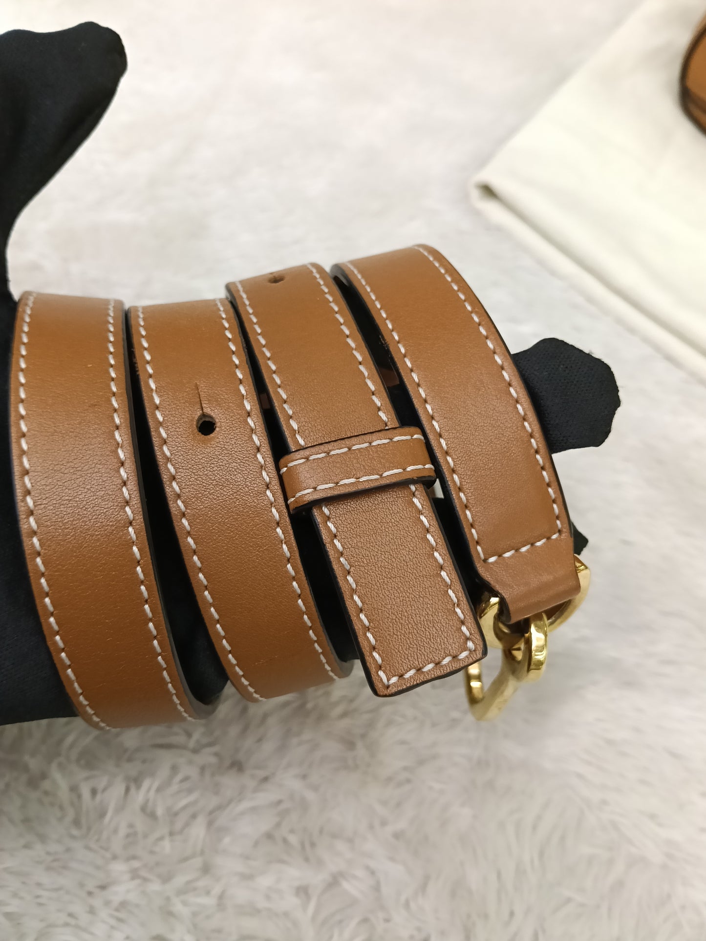 Loewe Puzzle Small Grained Light Caramel GHW 2019