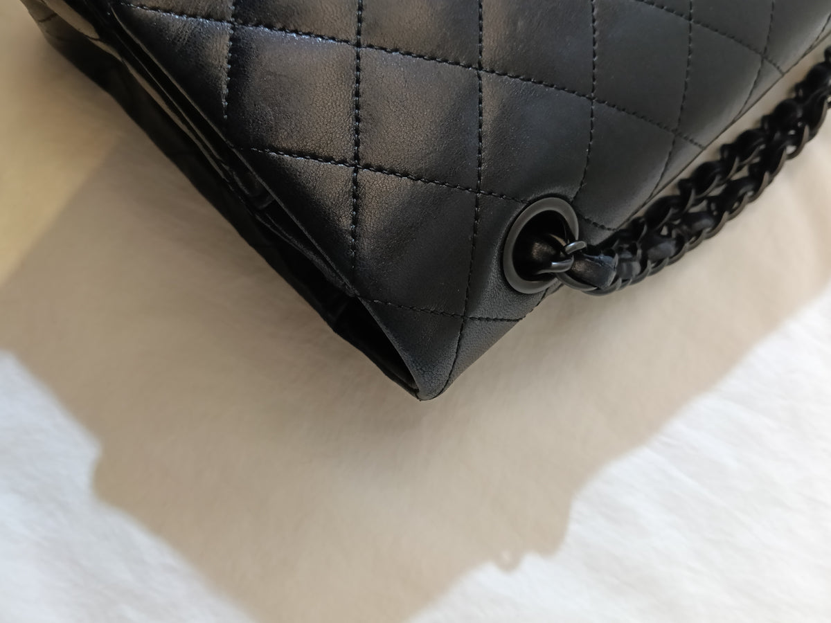 Chanel Medium Lamb All Black #14