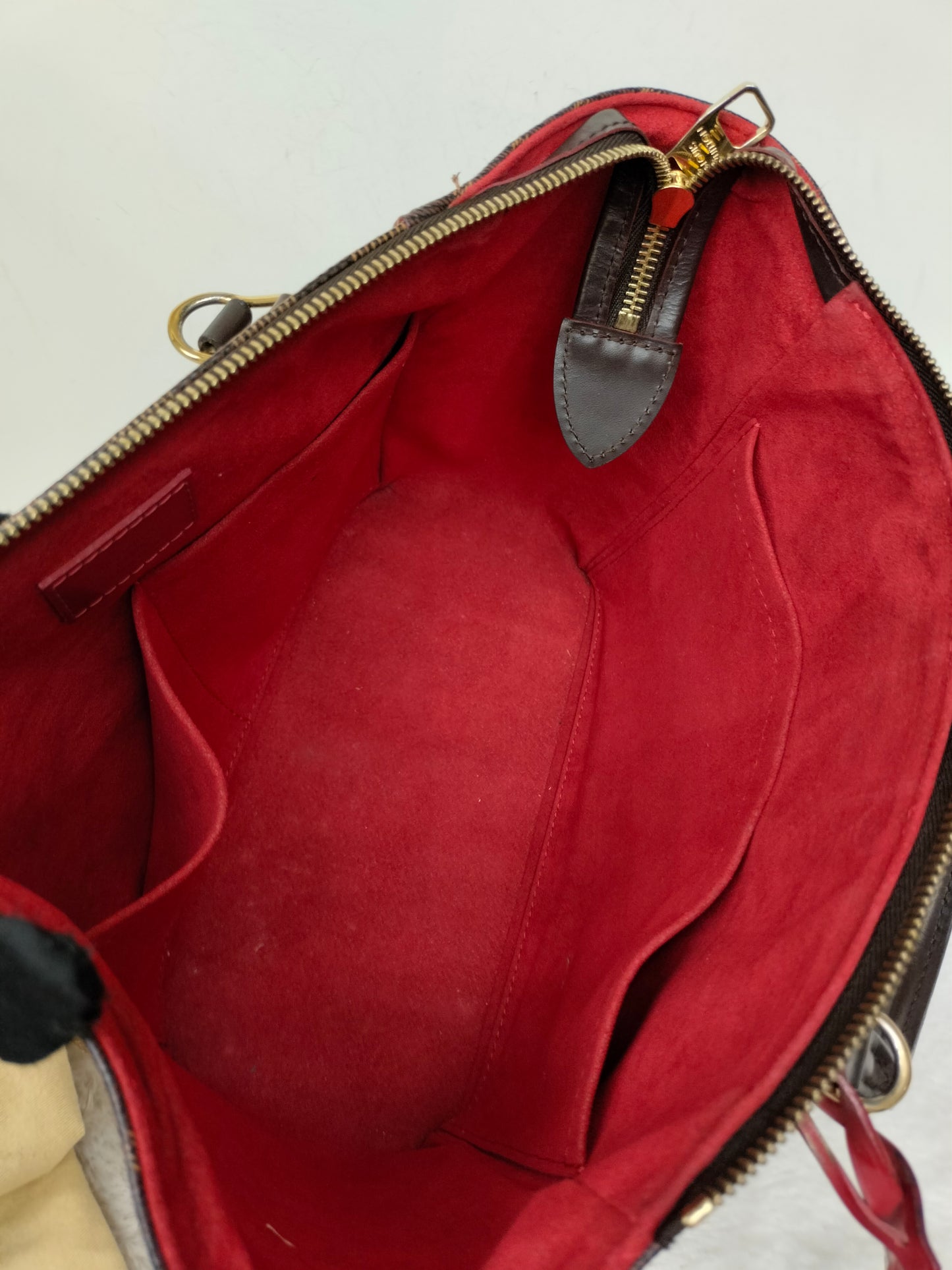 LV Caissa PM Damier Red