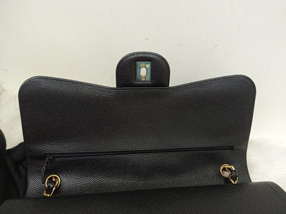 Chanel Jumbo Caviar Black GHW DF #24