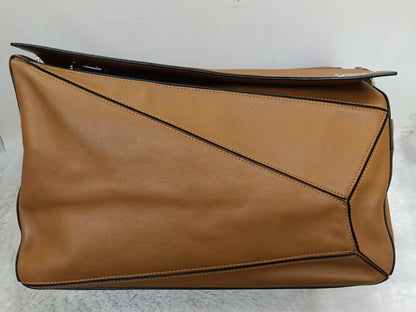 Loewe Puzzle Large Calfskin Tan SHW 2016