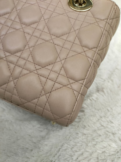Lady Dior Small Lamb Taupe GHW 2018